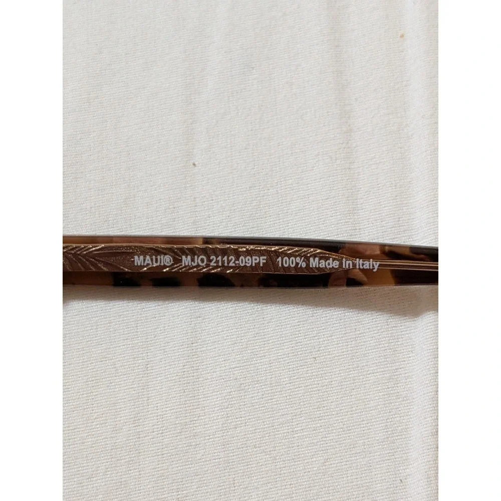 Maui Jim Eyeglasses Frames MJO2112-09PF Brown Pink‎ Marble Cat Eye 54-17-135